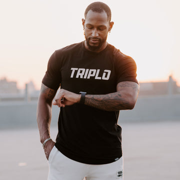 AXIOM TRIPLO TEE - BLACK