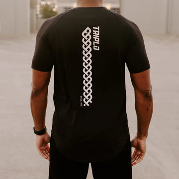 MISSION PERFORMANCE TEE - BLACK