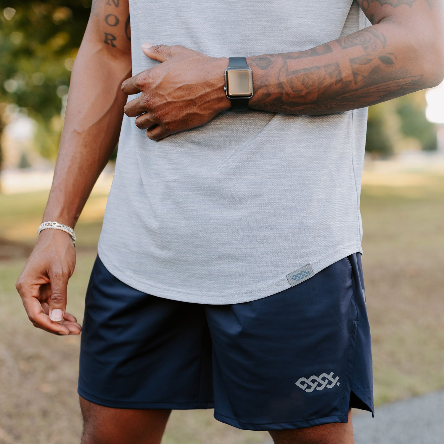 MISSION PERFORMANCE TEE - OCEAN BLUE